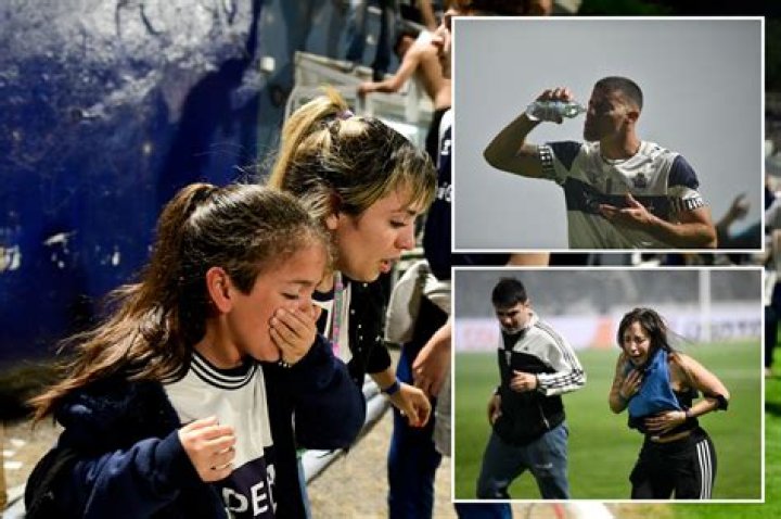 
1 dead as police, fans clash outside Argentine soccer match 