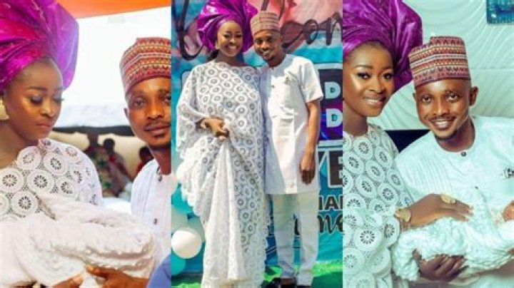 
Actor Sharafadeen Olabode reveals baby’s name, shares photos from his son’s naming ceremony 