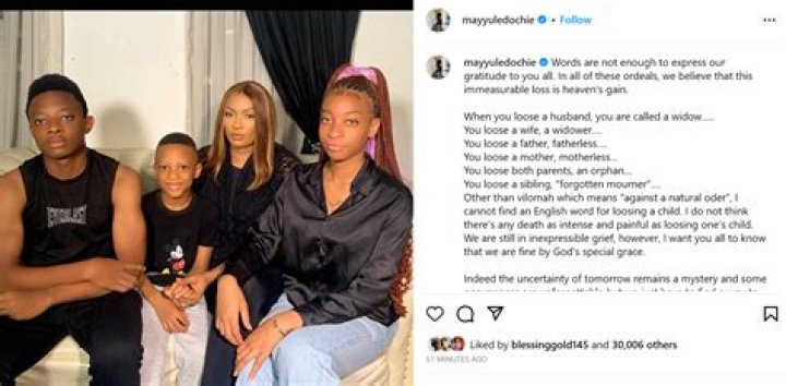 
Actor Yul-Edochie’s First Wife, May Causes Reactions With New Photo Of Herself On Instagram 