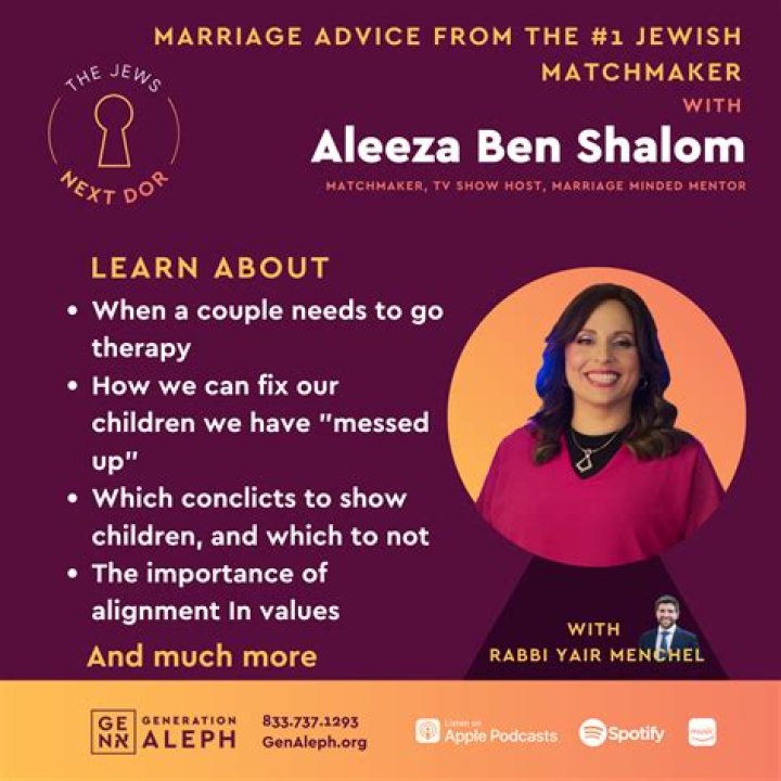
Aleeza Ben Shalom Wig Is Full Of Dating Tips and Advice 