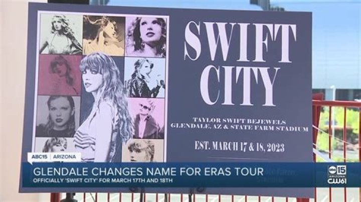 
Arizona City, Glendale Gets Renamed To ‘Swift City’ To Honor Taylor Swift 