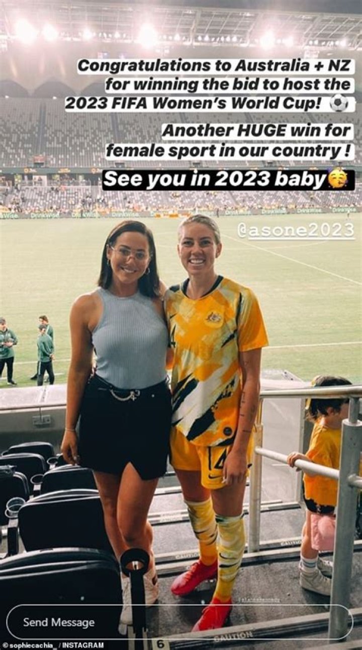 
Australian Soccer Player Alanna Kennedy And Her Relationship With Partner Sophie Cachia 
