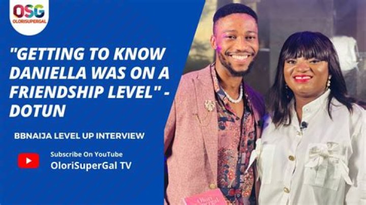 
BBNnaija Season 7: Daniella Defines Her Friendship With Dotun 