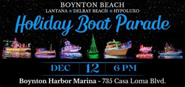 🚤 Boynton Beach & Delray Beach Annual Holiday Boat Parade | Macaroni KID Boynton Beach