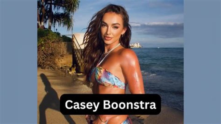 
Casey Boonstra Height, Weight, Net Worth, Age, Birthday, Wikipedia, Who, Nationality, Biography 