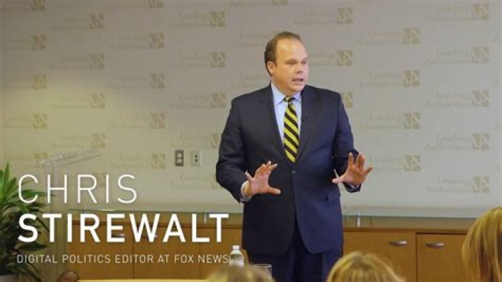
Chris Stirewalt’s Wiki Biography, age, wife, family, religion. Gay? 