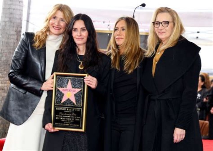 
Courteney Cox Receives An Honorary Star On The Hollywood Walk Of Fame 