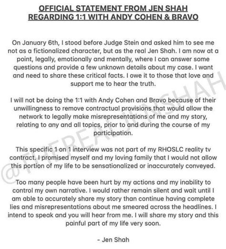 
“Delusional”: Why are fans slamming RHOSLC’s Jen Shah after she refused to do an interview with Andy Cohen? 