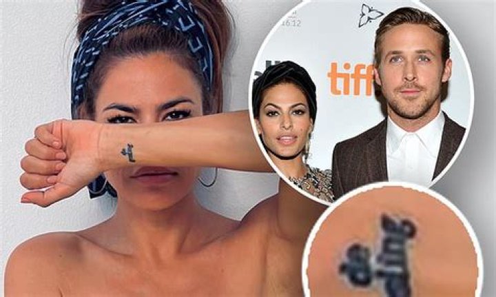
Eva Mendes Hints That She May Be Married to Longtime Boyfriend Ryan Gosling with New Tattoo Photos 