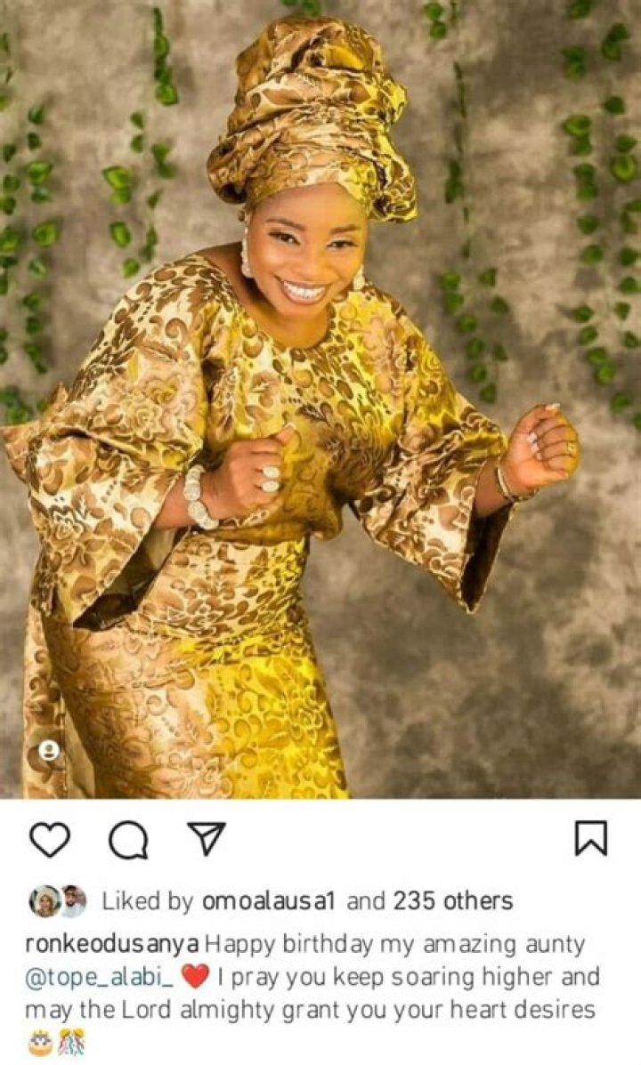 
Femi Adebayo, Ronke Odusanya, Others Celebrate Tope Alabi’s Birthday 
