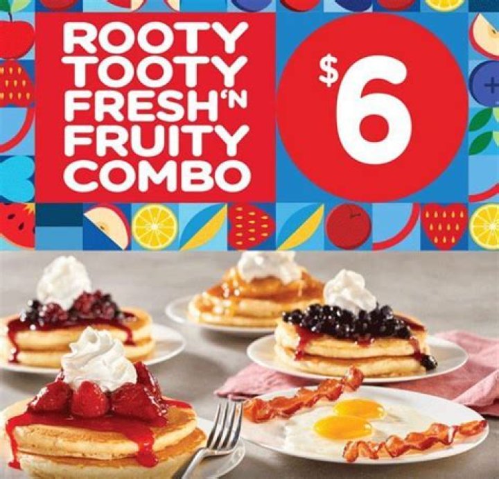 IHOP brings back Rooty Tooty Fresh ‘N Fruity Combo for a limited time