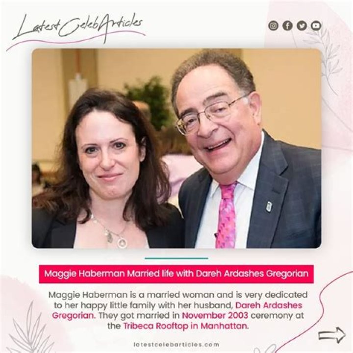
Is Maggie Haberman Pregnant In 2022? Senior Political Reporter Husband Dareh Ardashes Gregoria Details 