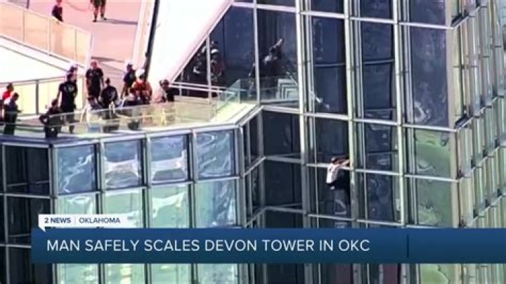 
Is The Man Climbing Devon Tower OKC Arrested? Who Is Maison Des Champs? 