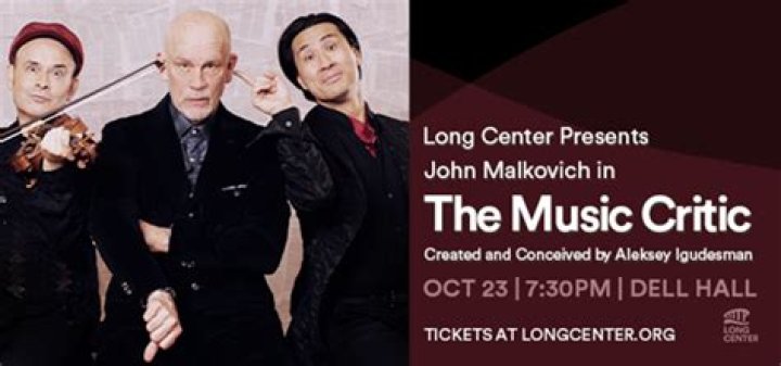 John Malkovich’s The Music Critic Tour 2023: Tickets, presale, date, venue, & more