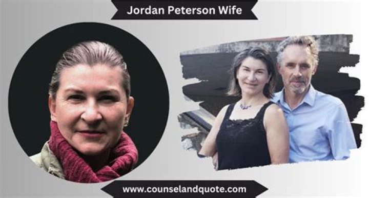 
Jordan Peterson Wife Tammy Peterson Is A Podcast Host 