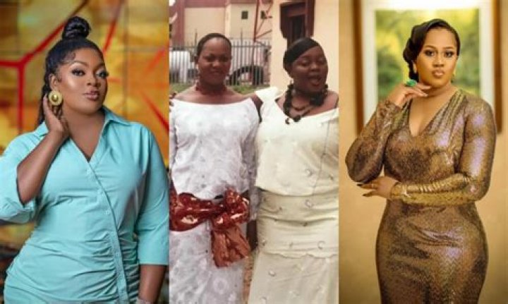 
“Just painful that my mum & Baba Olowo is not alive” Eniola Badmus pens tearful note as she warmly celebrates her stepsister’s 40th birthday 