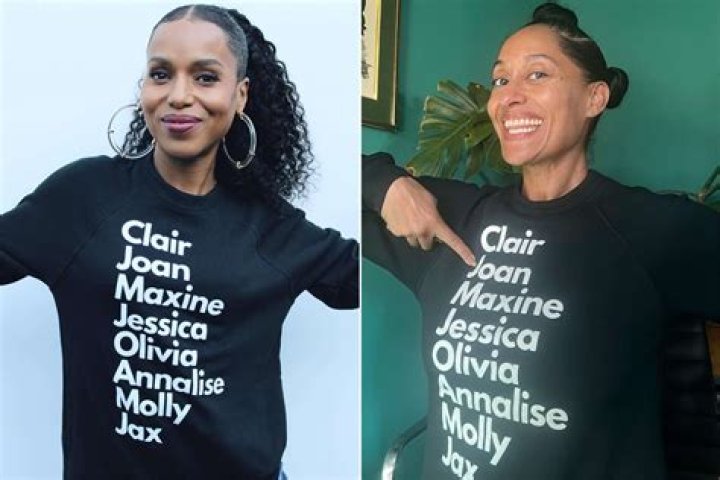 Kerry Washington Rocks Personalized Sweatshirt Honoring Black Women TV Lawyers