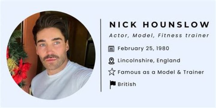 Nick Hounslow Height, Weight, Net Worth, Age, Birthday, Wikipedia, Who, Instagram, Biography