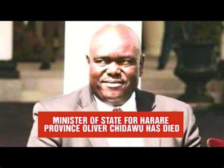
Oliver Chidawu Net Worth At Death And Illness, How Did Harare Minister Of State Die? 