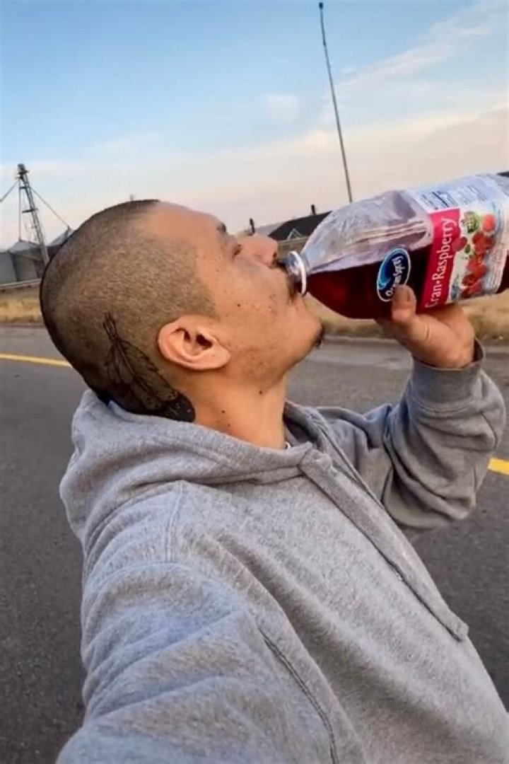 
Skateboard Guy Nathan Apodaca’s And His Dreams Cranberry Juice Drinking Video Trending On TikTok 