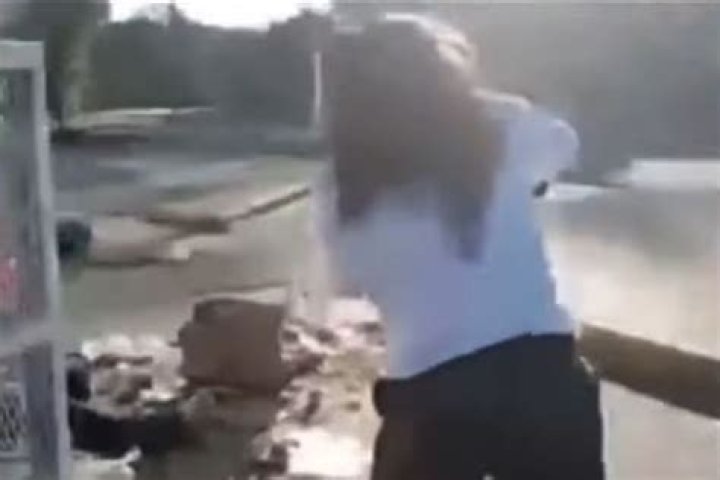 Store Clerk Seen on Video Throwing Bucket of Water on Homeless Woman in Freezing Weather Is Charged