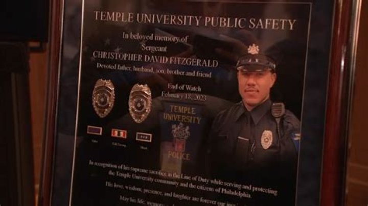 
Temple University Police officer Chris Fitzgerald funeral: Time, venue, schedule of the service in Philadelphia and who is attending? 