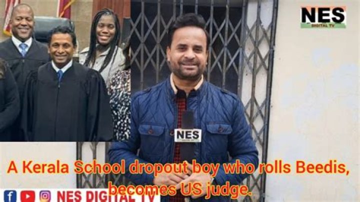 
The US Judge Who Rolled Beedis Was a Kerala School Dropout 