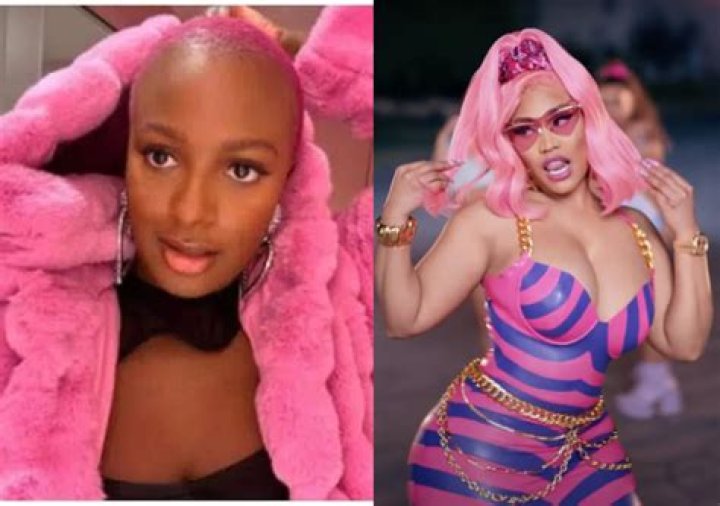 
“There would be no me without Nicki Minaj” – DJ Cuppy opens on her love for the color pink 