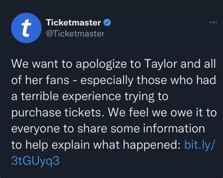 
Ticketmaster Apologizes to Taylor Swift Fans, Blames Issues on ‘Bot Attacks’ and Record Traffic 