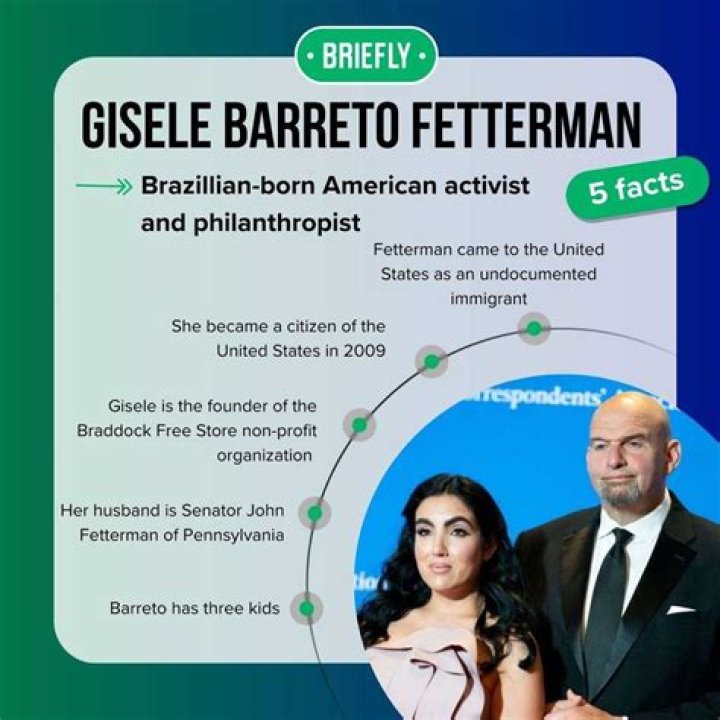 
What Is Gisele Barreto Fetterman Ethnicity? Husband Kids And Family 