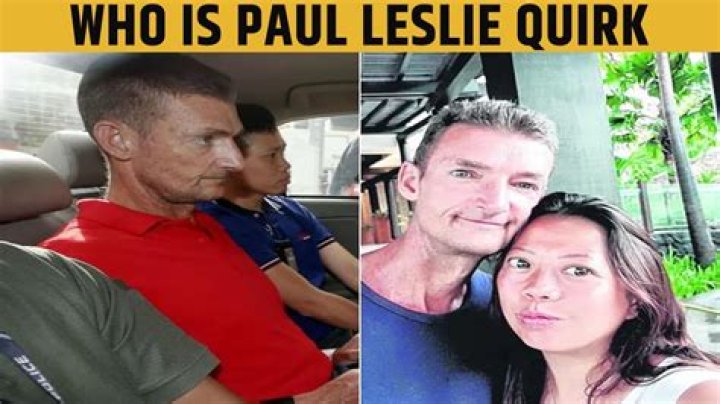 
Where Is Paul Leslie Quirk Now? Christina Khoo Gek Hwa Murder Story 