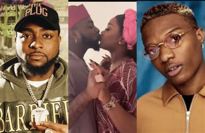 
“Wizkid Should Learn Romance From Davido.” Uche And Others Adore Chioma And Davido’s New PDA. 